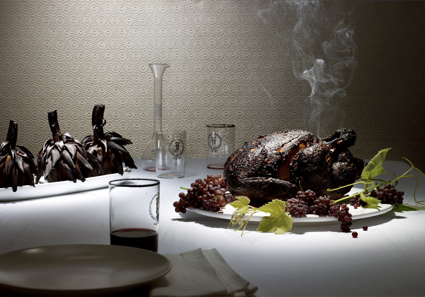 food stylist in San Francisco - Burnt Thanksgiving Turkey by Maren Caruso Photography
