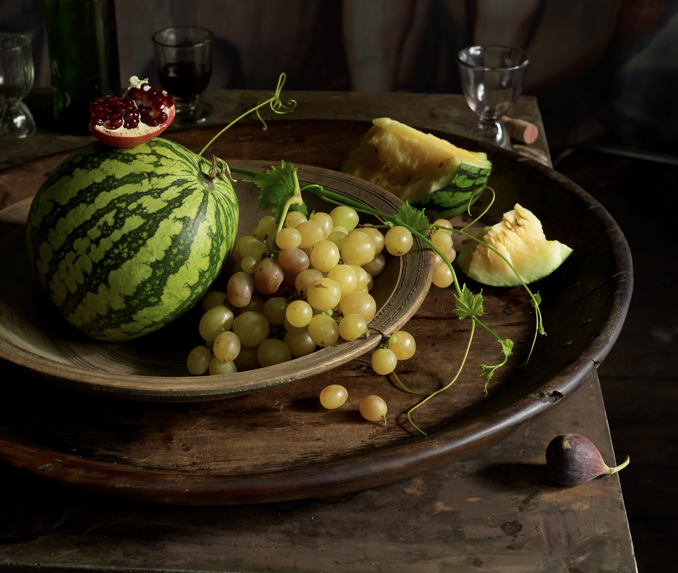 food stylist in San Francisco - Fruit still life for Angelo
