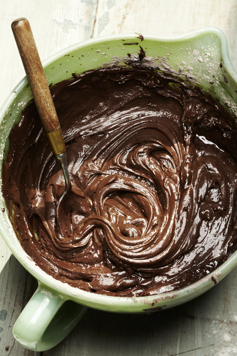 food stylist in San Francisco - Chocolate Frosting forNeely