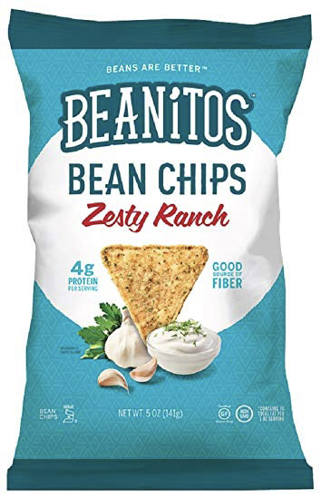 food stylist in San Fancisco - Zesty Ranch flavor Beanitos Bean Chips packaging photographed by Sue Tallon photographer